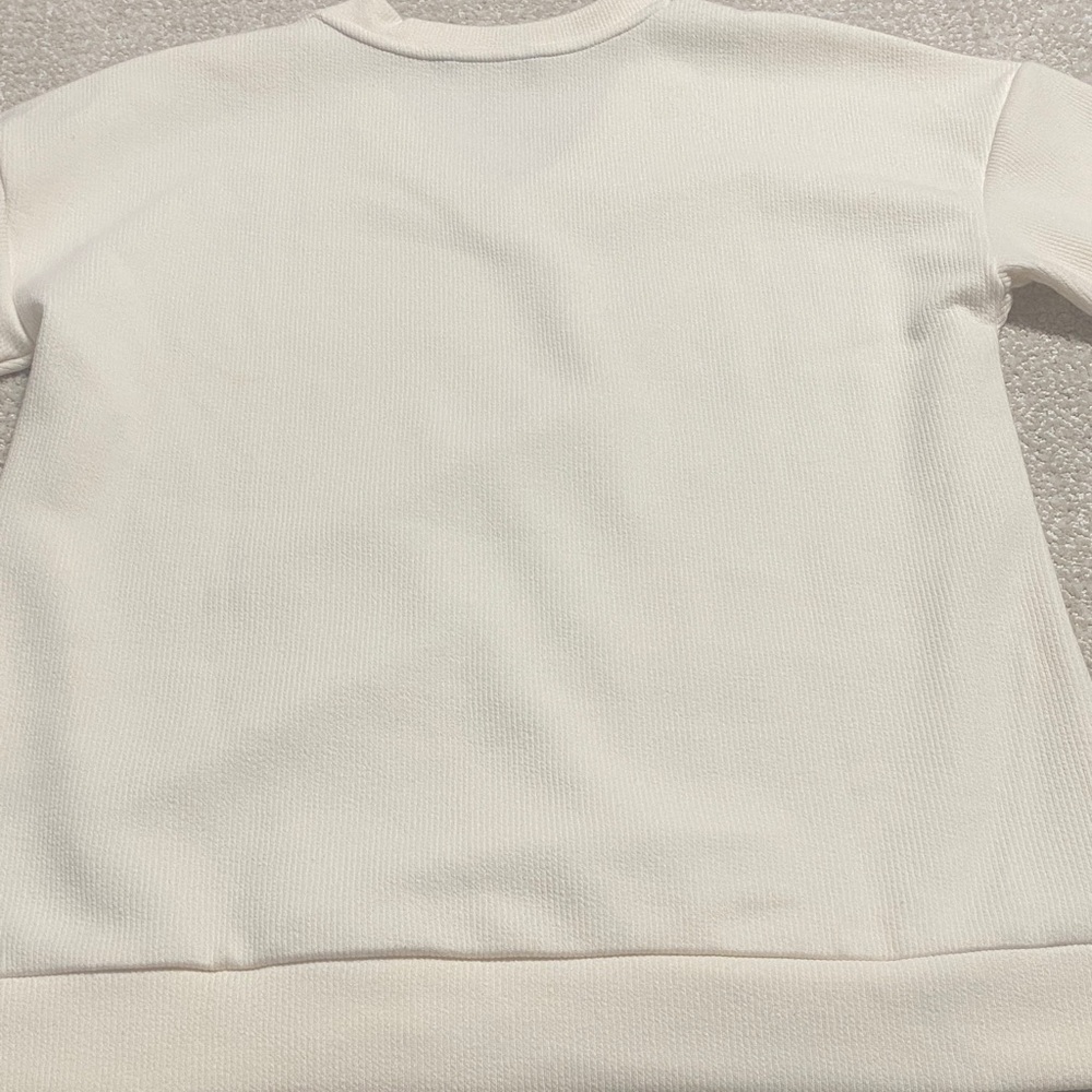 Marc New York Women's V-Neck Off-White Sweater Size L/G - Picture 14 of 14